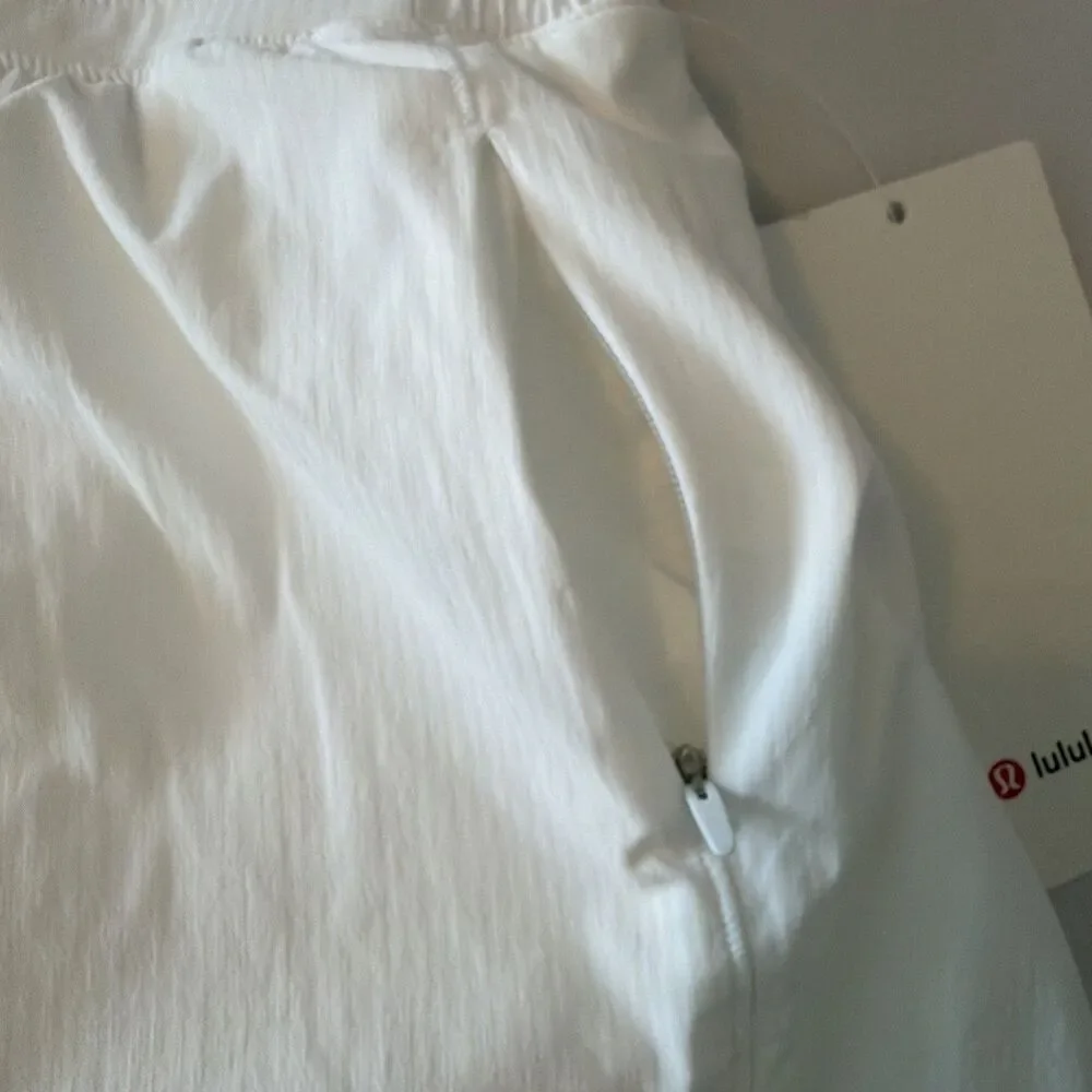 NWT Lululemon Sz 2 Long Hotty Hot HR High-Rise White Athletic Skirt Skort Tennis - Picture 16 of 16